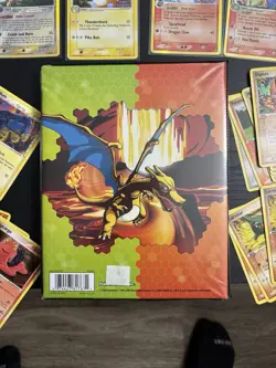 Pokémon 62 Card Lot and Fire Red Leaf Green Ultra-Pro Binder VINTIGE - Image 7