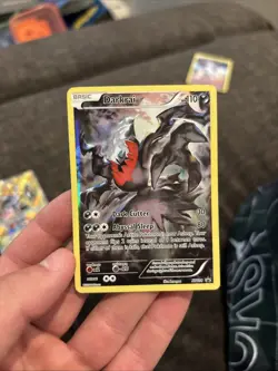 PokÃ©mon Darkrai TCG XY114 Black Star Holo Promo Full Art Card - Image 1