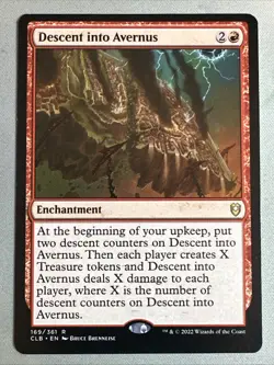 MTG / Descent into Avernus / CLB / #169 / Regular / Rare / NM - Image 1