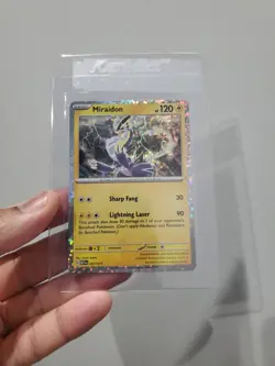 Mantyke 189/182 Sv04: Paradox Rift Holo Illustration Rare Pokémon TCG Card NM/M - Image 3