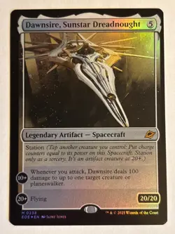 Dawnsire, Sunstar Dreadnought (FOIL) Edge of Eternities - MTG - Image 1