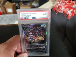 PSA 9 - Pokemon 2022 Giratina V  # 186 Alt Art Secret Rare Lost Origin Hologram - Image 2