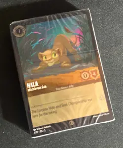 Lorcana Nala Mischievous Cub Pack of 32 Tournament Foil Promo Cards SEALED - Image 1