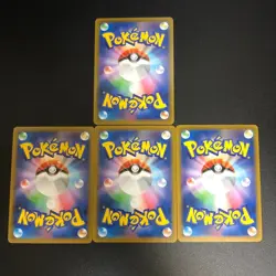 4 CHR Set Pokemon Cards Japanese Blue's Jolteon Flareon Vaporeon Eevee  s8b - Image 4