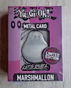 Yu-Gi-Oh! Limited Edition Marshmallon Metal Card New Sealed - Image 1