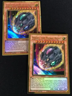Yugioh Nibiru The Primal Being MAGO-EN019 1st Gold x2 (NM) - Image 1
