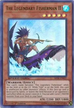 1x (LP) The Legendary Fisherman II - SBTK-EN027 - Ultra Rare - 1st Edition  YuGi - Image 1