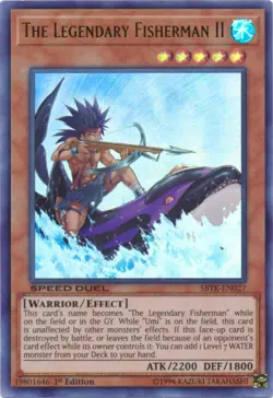 1x (LP) The Legendary Fisherman II - SBTK-EN027 - Ultra Rare - 1st Edition  YuGi - Image 2