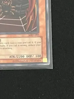 Jirai Gumo 1st Edition MRD-089 YuGiOh Metal Raiders - Image 4