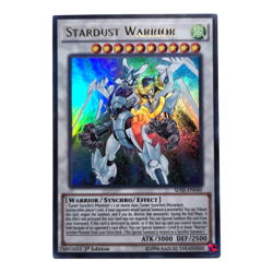 Yu-Gi-Oh! TCG 1x Stardust Warrior | SDSE-EN040 | Ultra Rare | 1st Edition | NM - Image 2