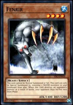 Yu-Gi-Oh! - Fenrir - IOC-EN020 - 25th - Unl. Ed. - NM/M - Image 1