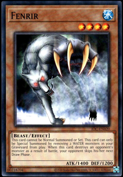 Yu-Gi-Oh! - Fenrir - IOC-EN020 - 25th - Unl. Ed. - NM/M - Image 2