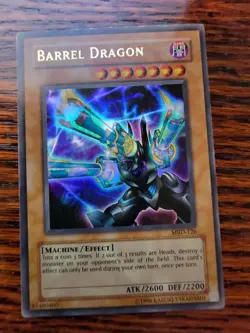 Yu-Gi-Oh! TCG Barrel Dragon Metal Raiders MRD-E126 Unlimited Ultra Rare - Image 1