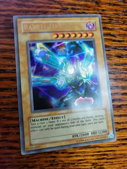 Yu-Gi-Oh! TCG Barrel Dragon Metal Raiders MRD-E126 Unlimited Ultra Rare - Image 3