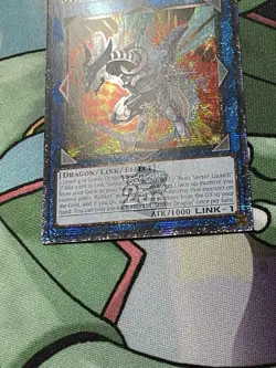 Striker Dragon Quarter Century Secret Rare RA01-EN046 25th Rarity Yugioh QCSR - Image 2