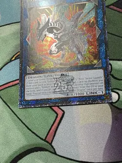 Striker Dragon Quarter Century Secret Rare RA01-EN046 25th Rarity Yugioh QCSR - Image 5