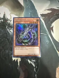 Yugioh Cyber Dragon (Alt Art) Silver Ultra Rare BLC1 - Image 1