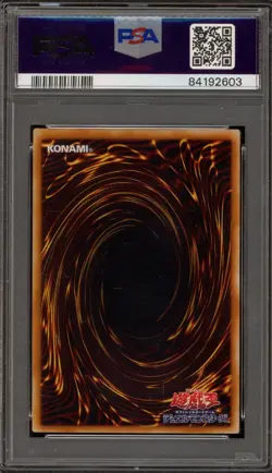 Yu-Gi-Oh! Horus the Black Flame Dragon LV8 JPN Ultimate Rare SOD-JP008 PSA 10 - Image 2