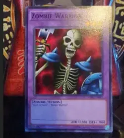 1x (M/NM) - Zombie Warrior - OP01-EN019 - Common - Unlimited YuGiOh - Image 1