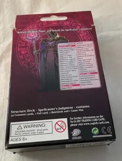 Yu-Gi-Oh Trading Card Deck Structure Deck "Spellcaster's Judgement" Complete - Image 4