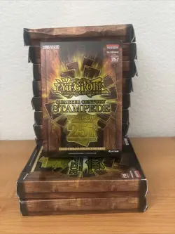 Yugioh Quarter Century Stampede 12x 1st Edition Mini Box Sealed - Image 1