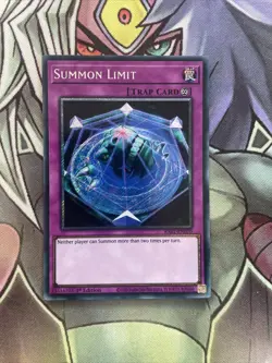 RA01-EN070 Summon Limit Secret Rare 1st Edition Near Mint Yugioh - Image 1