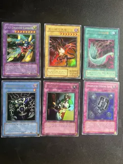 Vintage Yugioh Card Collection 6 Cards #4 - Image 1