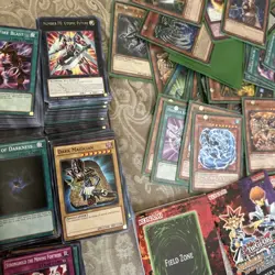 Yugioh 200+ Card Lot Different Series + 2017 Mega  Tin includes Dark Magician - Image 2
