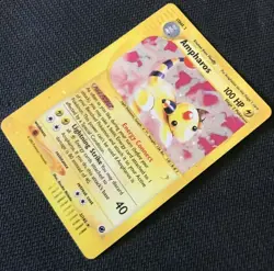Ampharos HOLO 2/165 Expedition Base Set RARE Pokemon Card 2002 - Image 5