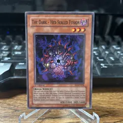 Yu-Gi-Oh The Dark - Hex-Sealed Fusion FET-EN028 1st Edition Common Card LP - Image 1
