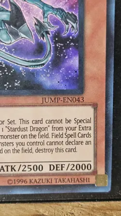 Yu-Gi-Oh Lot of 5 Cards M-NM Unplayed Condition CMC - JUMP - SP1 - Image 11