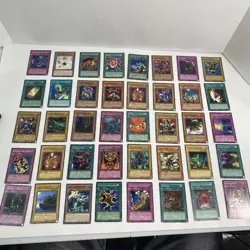 Konami YuGiOh Yu-Gi-Oh 1996 Card Lot 300+ Cards Mixed Condition and Tin - Image 10