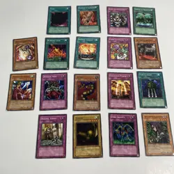 Konami YuGiOh Yu-Gi-Oh 1996 Card Lot 300+ Cards Mixed Condition and Tin - Image 15