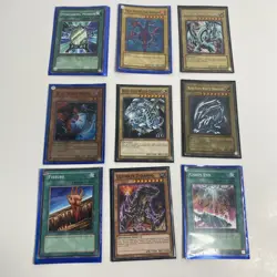 Konami YuGiOh Yu-Gi-Oh 1996 Card Lot 300+ Cards Mixed Condition and Tin - Image 6