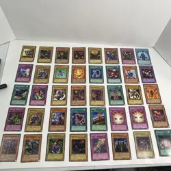 Konami YuGiOh Yu-Gi-Oh 1996 Card Lot 300+ Cards Mixed Condition and Tin - Image 8