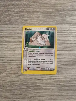 Pokemon Card-Slaking 12/109 Holo Rare-EX Ruby & Sapphire - Image 1
