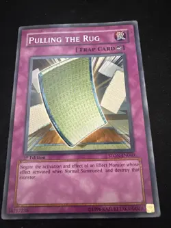 2x PULLING THE RUG One 1st Edition RARE STON-EN060 One Cp05  (NM) YUGIOH! - Image 2