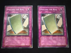 2x PULLING THE RUG One 1st Edition RARE STON-EN060 One Cp05  (NM) YUGIOH! - Image 6