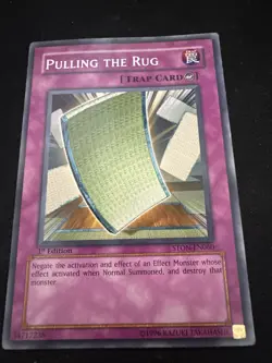2x PULLING THE RUG One 1st Edition RARE STON-EN060 One Cp05  (NM) YUGIOH! - Image 7