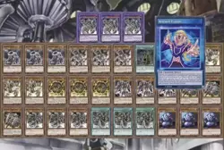 YuGiOh 63 Card Ancient Gear Golem Fusion Deck Core - SPEED DUEL Legal - Image 1