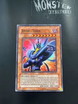 YUGIOH JINZO LORD SUPER RARE LODT-EN007 1ST EDITION - Image 3