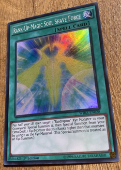 Rank-Up-Magic Soul Shave Force | WIRA-EN028 | Super Rare | 1st Ed | YuGiOh Mint - Image 10