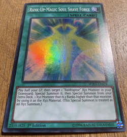 Rank-Up-Magic Soul Shave Force | WIRA-EN028 | Super Rare | 1st Ed | YuGiOh Mint - Image 9