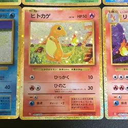 NM 6set Bulbasaur Charmander Squirtle 001/032 002/032 Pokemon Cards Classic - Image 7