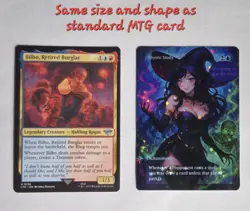 Rhystic Study | Custom Foil Fan Alt Art | Mtg Commander Playtest Card - Image 4