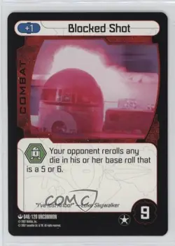 2007 Star Wars: Pocket Model Trading Card Game Blocked Shot #046 sy7 - Image 1