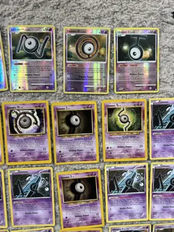 Pokemon Cards Unown Lot Good Mix Rare Uncommons Commons Various Conditions - Image 3