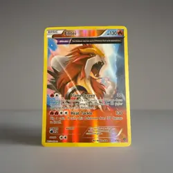 Entei - 15/98 - Pokemon Ancient Origins XY Holo Rare Card NM - Image 1