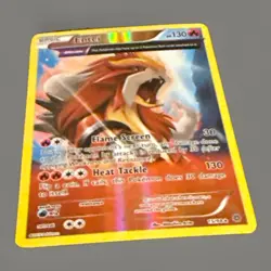 Entei - 15/98 - Pokemon Ancient Origins XY Holo Rare Card NM - Image 2