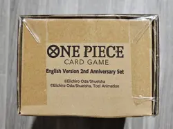 New Premium Bandai One Piece Card Game TCG 2nd Anniversary English Edition Set - Image 4